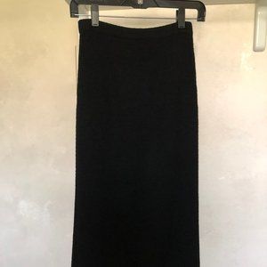 Black sweater skirt